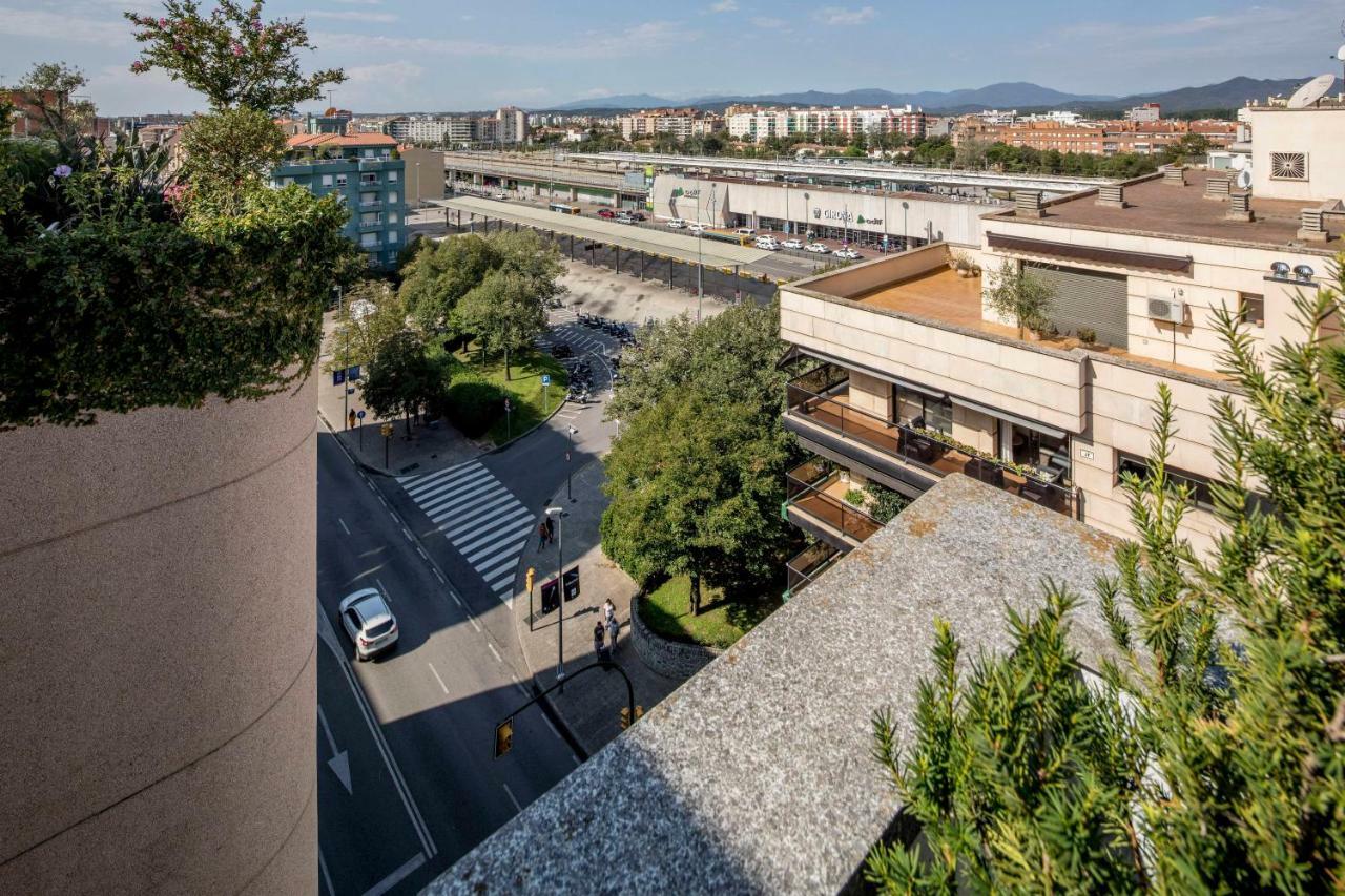 Atico Con Gran Terraza En El Corazon De Girona Leilighet Eksteriør bilde