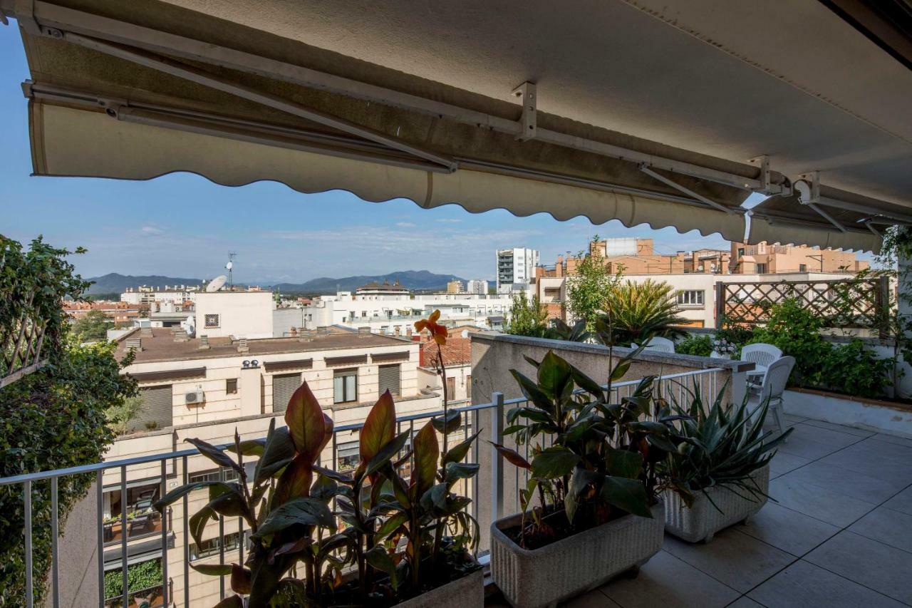 Atico Con Gran Terraza En El Corazon De Girona Leilighet Eksteriør bilde