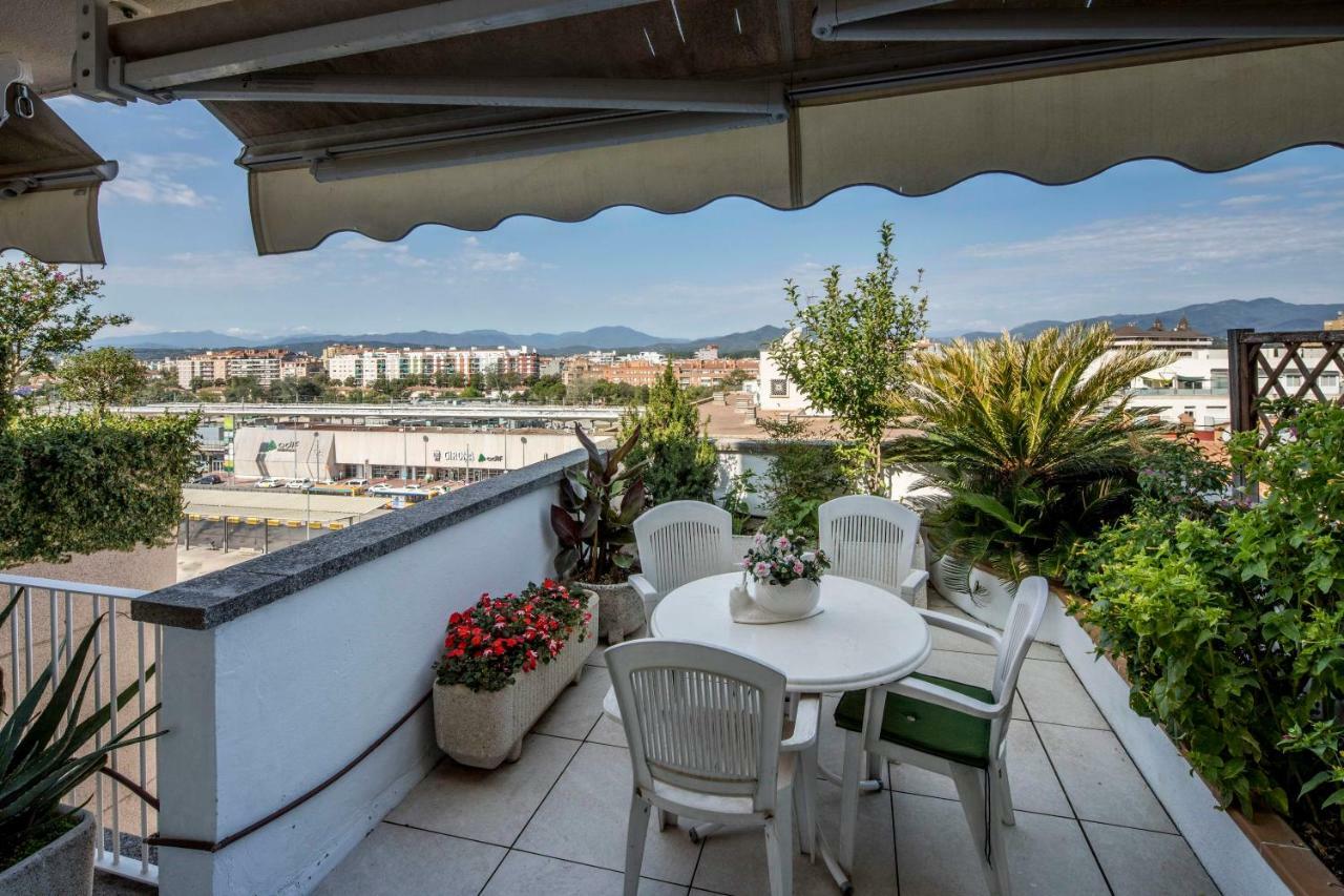 Atico Con Gran Terraza En El Corazon De Girona Leilighet Eksteriør bilde